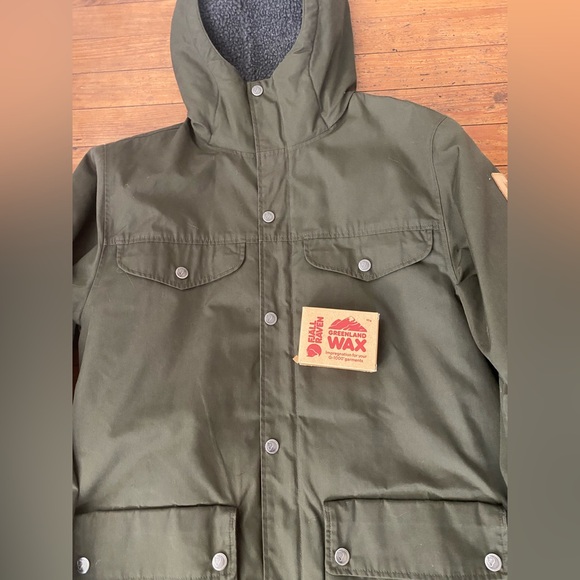 Fjallraven Men’s Greenland Winter Jacket Small Green G-1000 - Picture 11 of 11